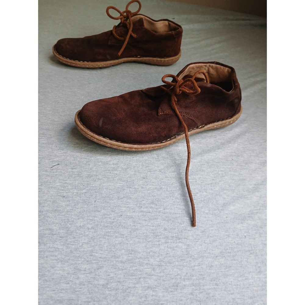 Born Boots Womens 7 / 38 Moc Toe Leather Ankle Preppy Comfort Everyday - Picture 11 of 14